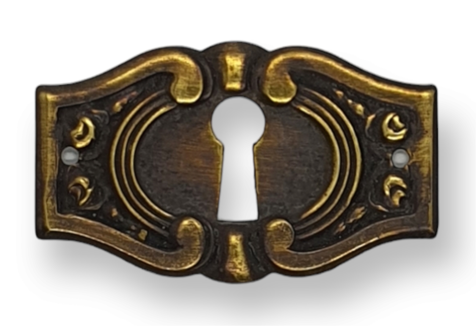 Jugendstil Beschlag Art. 1005  Messing patiniert ca. 50*30 mm