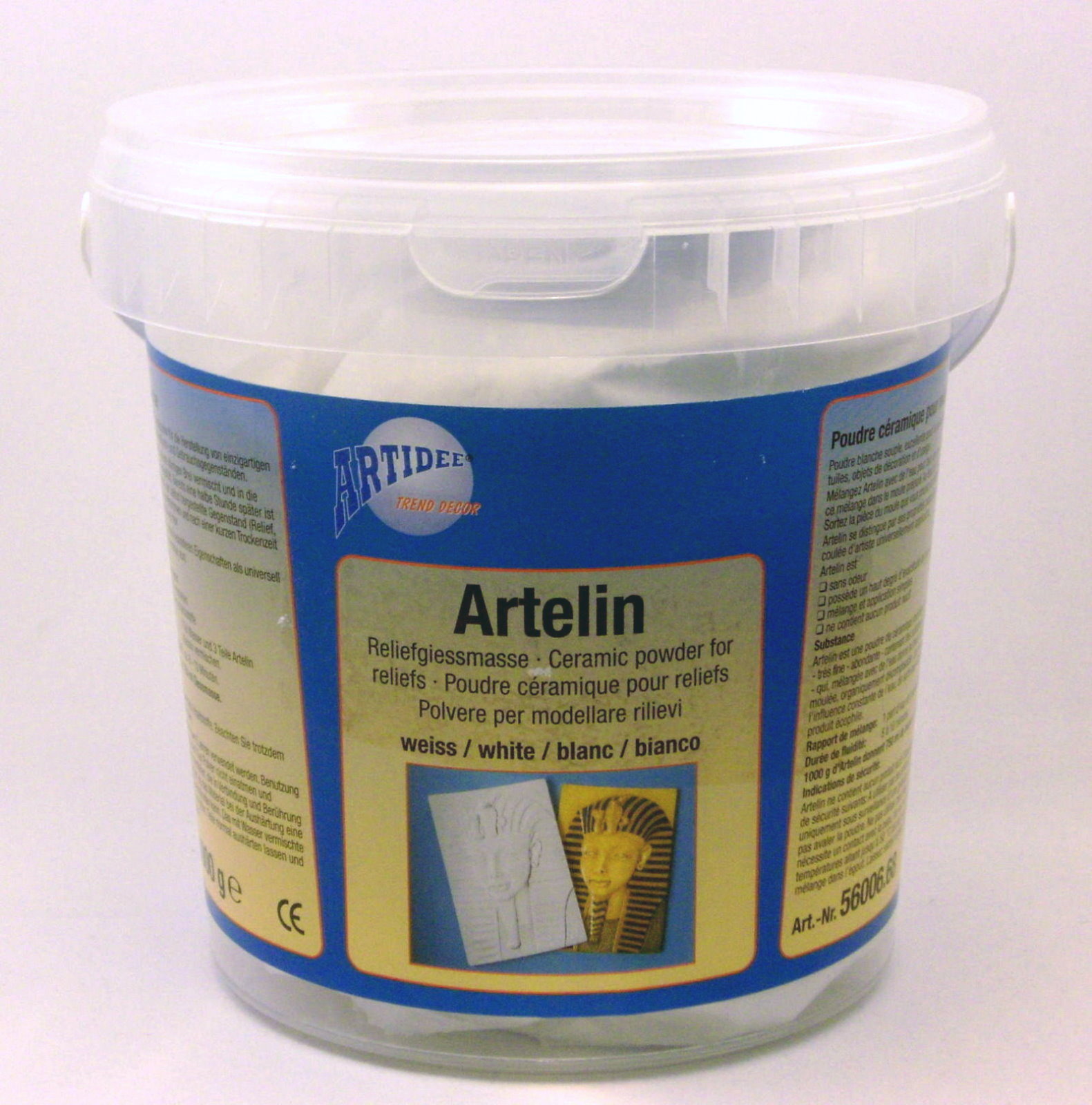 Artelin Keramikgiessmasse, 1kg, Art. 8041 - Bestellware!!