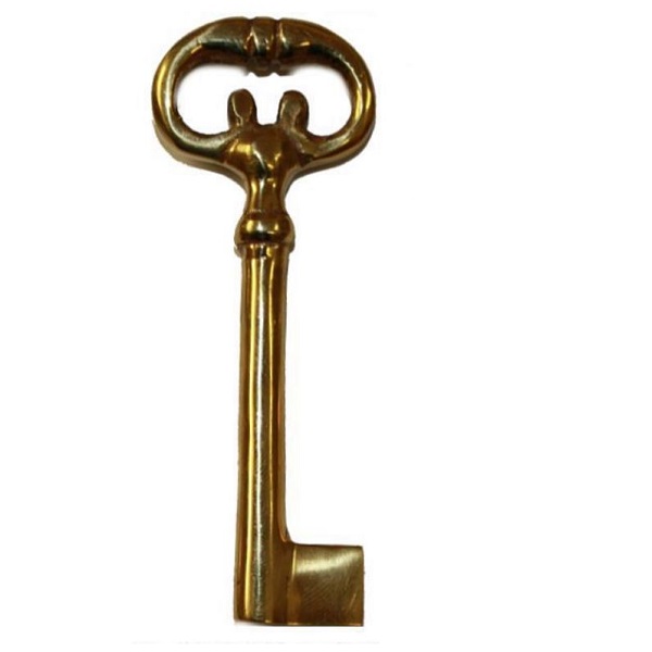 Möbel-Schlüssel Messing, Art. 5046