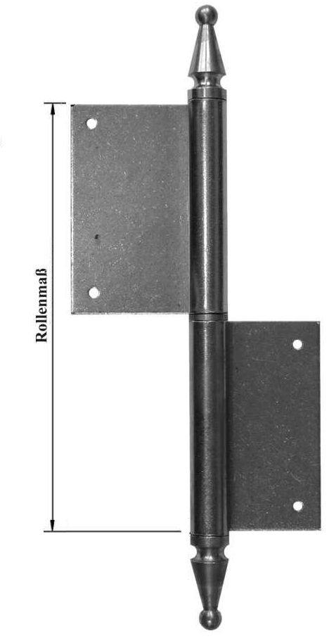 Zimmertürfitsche Art. 5235  - ca. 13x140mm Eisen L