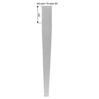 Eckiges Tischbein Art. 63107   Maße: 70*70mm, ca. 760mm lang Buche