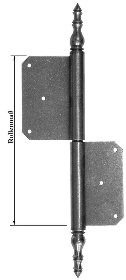 Zimmertürfitsche ca.14x160mm Eisen rechts, Art.5231