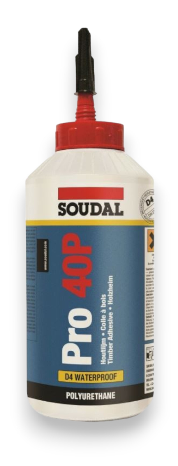 SOUDAL Holzleim Pro 40P Polyuerthan-Klebstoff 750g