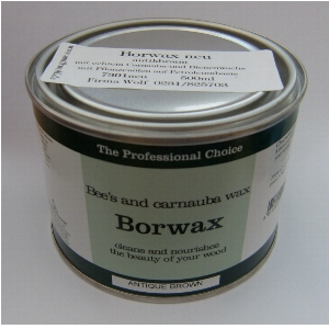 Borwax mittelbraun 5L, Art.7304/5neu  -B